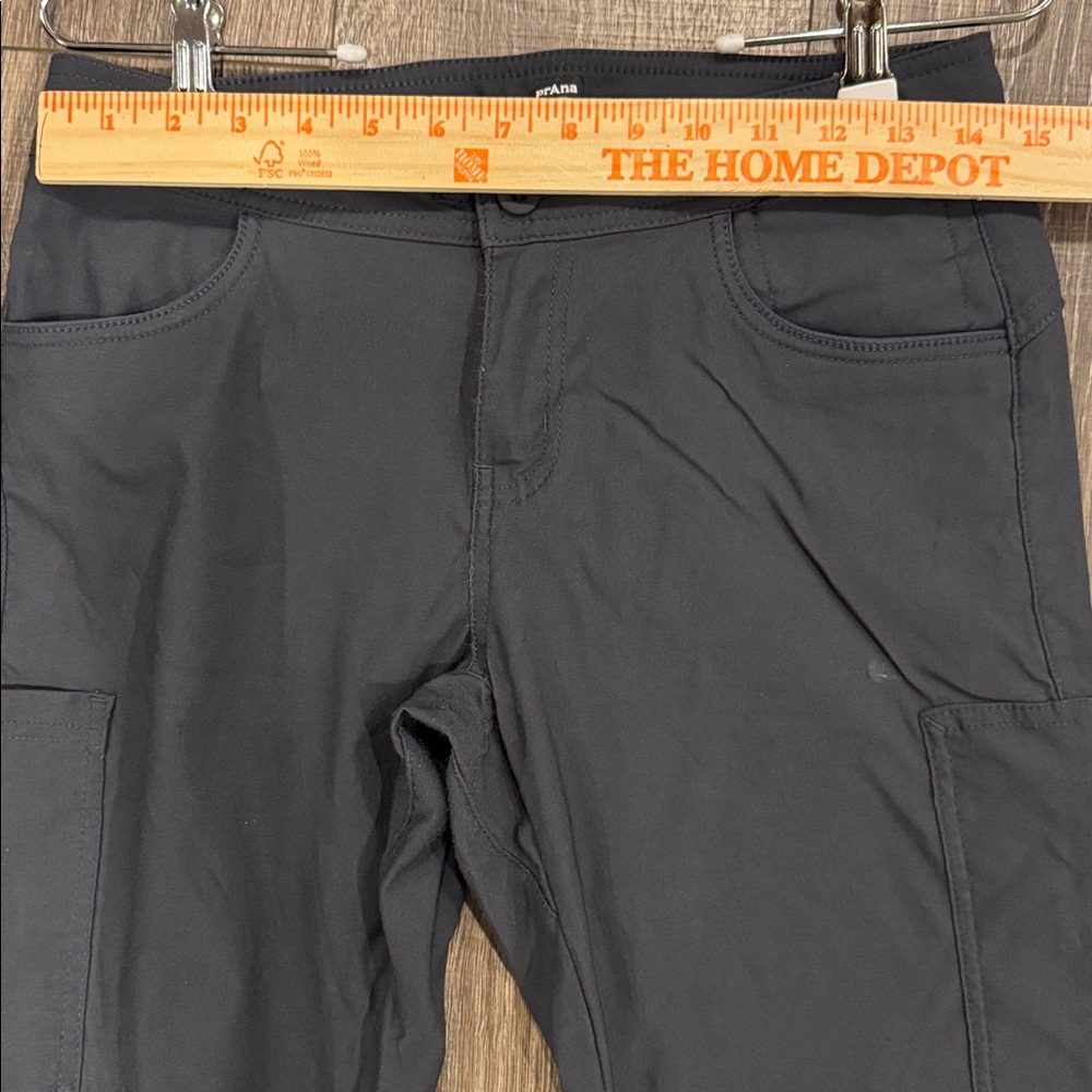 Prana Woman’s dark gray Cargo Pants size 4 - Picture 6 of 8
